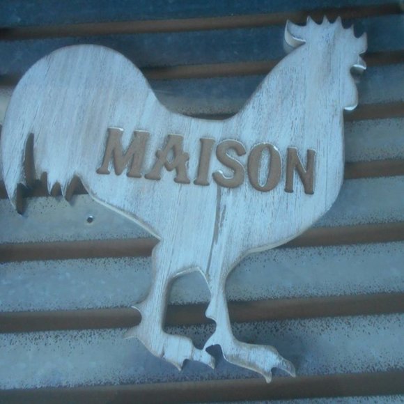 BRAND NEW IN BOX ROOSTER ART DECOR.  FARM HOUSE. - Picture 2 of 3